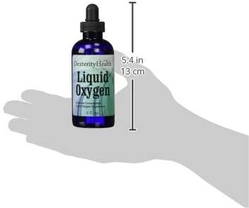 Dexterity Health Gotas de oxígeno líquido de 4 oz. Botella con gotero, vegana, totalmente natural y 100% estéril, mezcla patentada de compuestos ricos en oxígeno, gotas de oxígeno líquido estabilizadas - الصورة 4