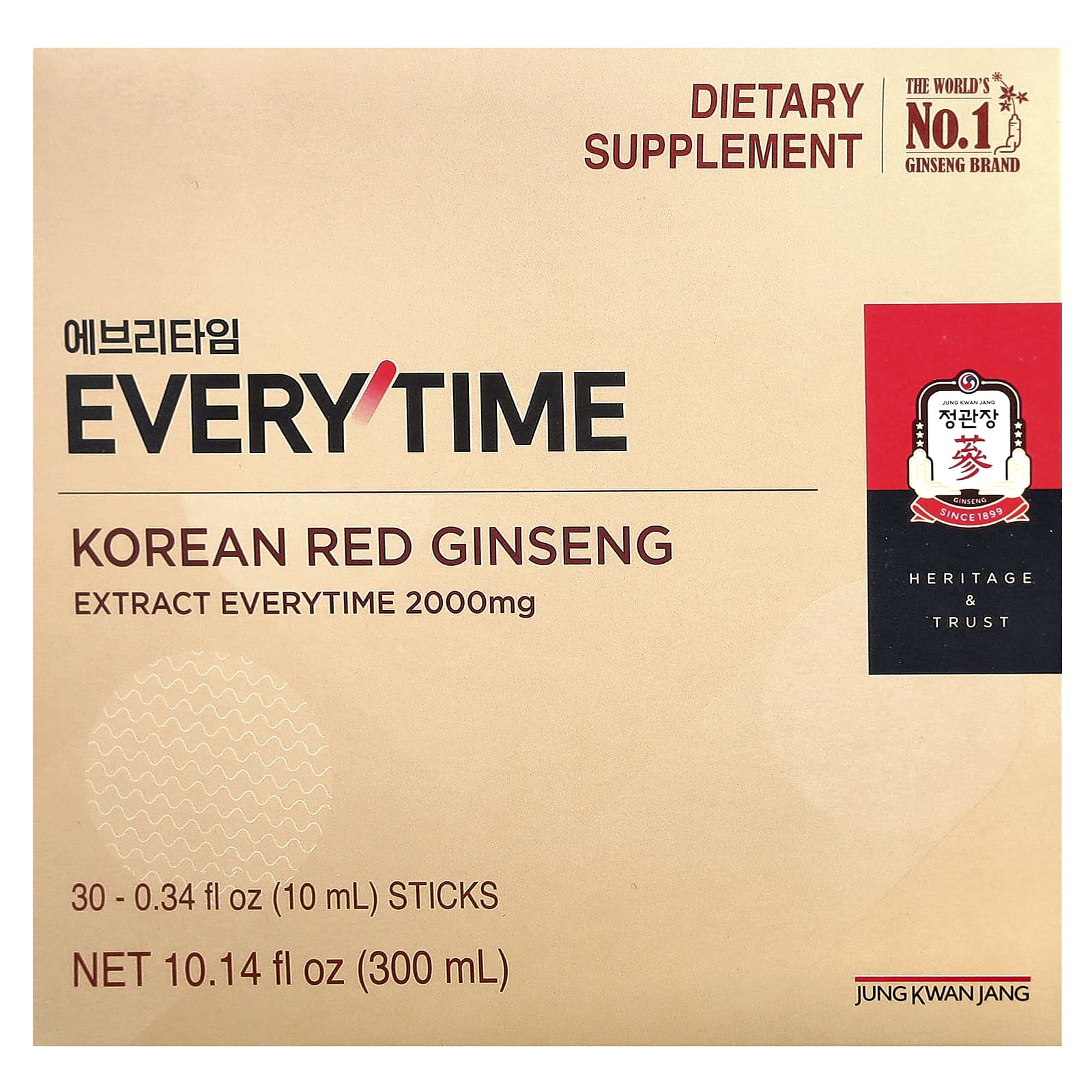 CheongKwanJang Korean Red Ginseng Everytime | 30 Sticks