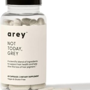 Arey Not Today, Grey | Supplement for Grey Hair & Hair Health | 60 CAPS