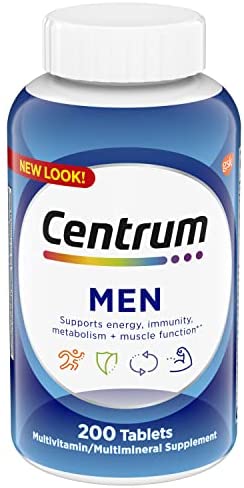 Centrum Multivitamin for Men – 200 Tablets