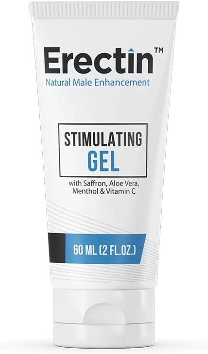 Erectin: Natural Male Enhancement Gel | Fast-Acting Performance Formula | 60 ml