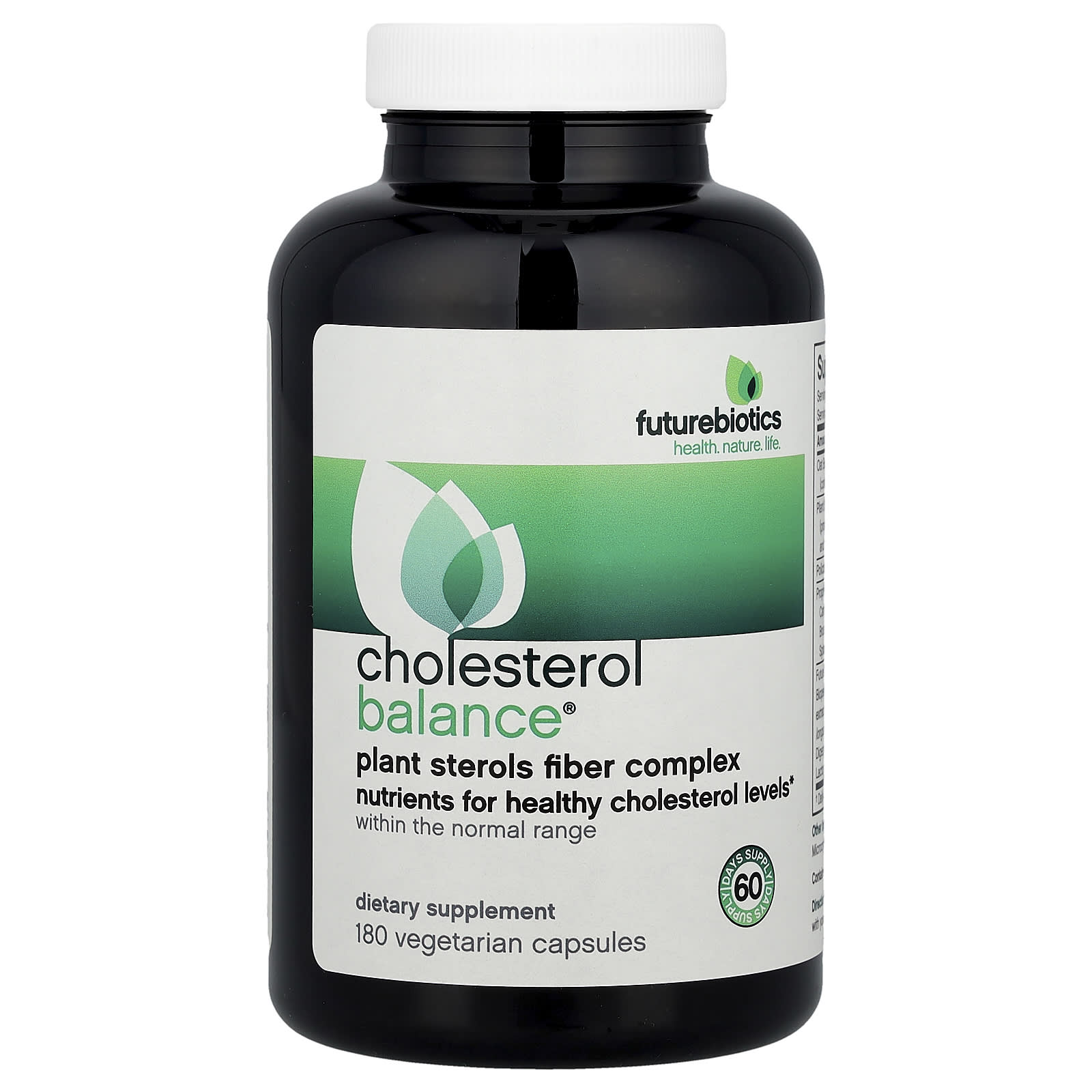 Futurebiotics Cholesterol Balance® | 180 Vegetarian Capsules