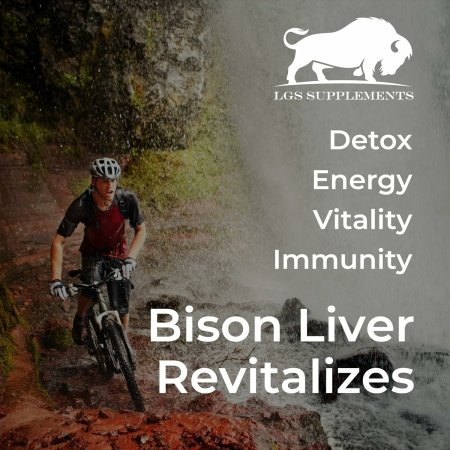 Grass Fed Bison Liver Capsules Supports Energy Production, Detoxification, Digestion, Immunity, Natural Iron Non-GMO, Freeze Dried Liver Health Supplement, 3000mg - الصورة 23