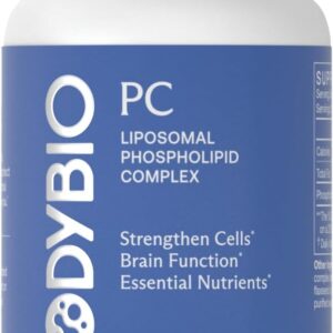 BodyBio PC | Phosphatidylcholine Complex for Brain & Cell Health | 60 capsules