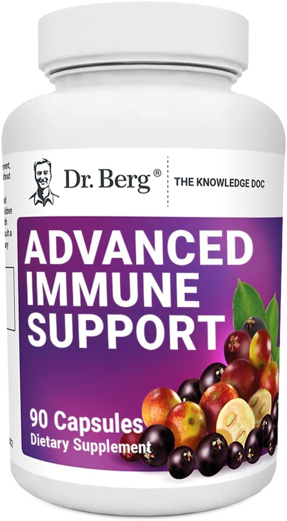 Dr. Berg Advanced Immune Support | Multi-System Defense Formula – 90 Capsules
