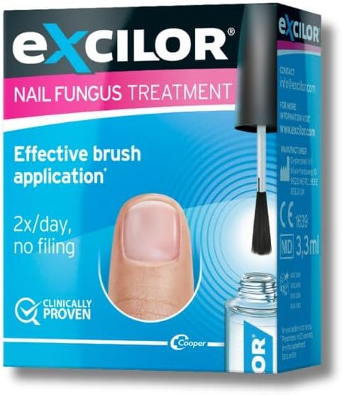Excilor Nail Fungus Treatment Solution with Biotin – 3.3ml