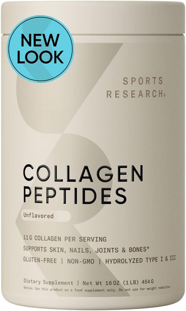 Collagen Peptides | Hydrolyzed Type 1 & 3 Collagen Powder Protein