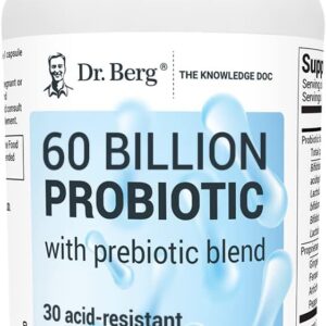 Dr Berg, 60 Billion Probiotic ,30 Capsules