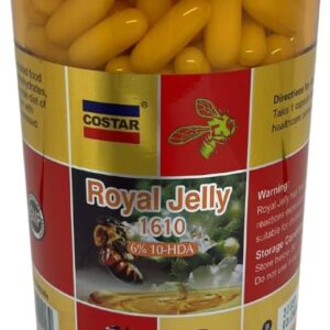 Costar Royal Jelly 1610mg 6% 10-HDA 365 Capsules