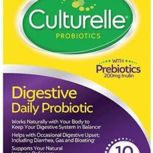 Culturelle Digestive Health Probiotic | 80 Vegetarian Capsules