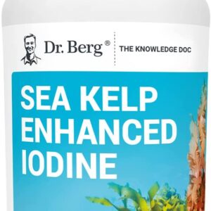 Dr Berg Sea Kelp Enhanced Iodine, 90 Capsules