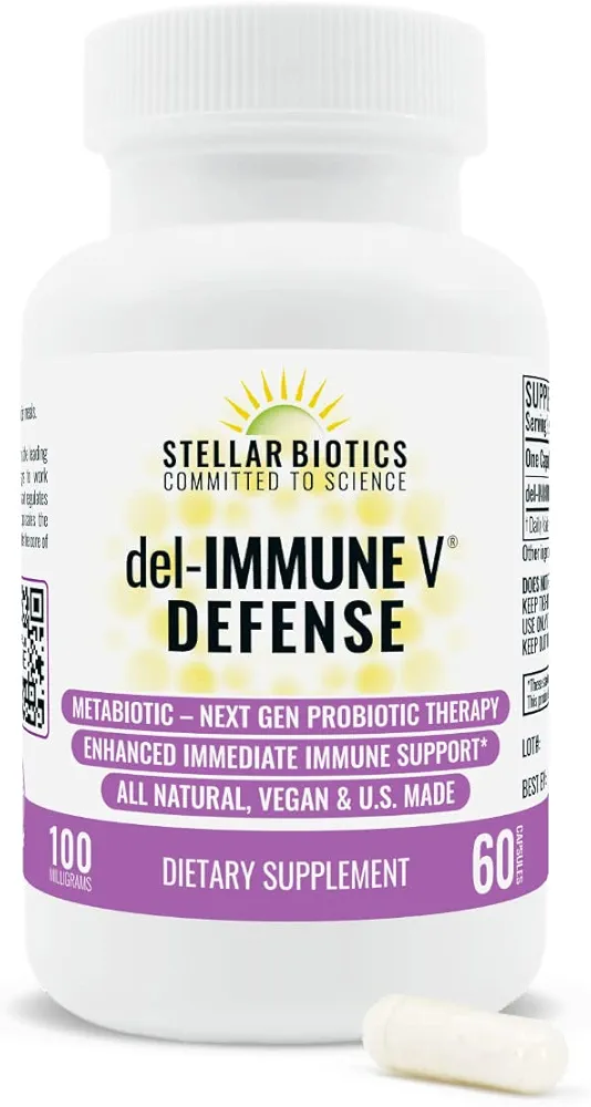 Del-Immune V® Defense by Stellar Biotics | 60 Capsules