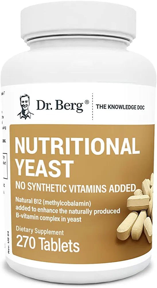 Dr Berg’s Nutritional Yeast Tablets – 270 Tablets