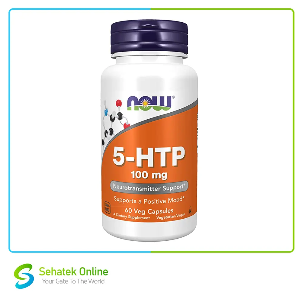 NOW 5-HTP 100mg 60Caps