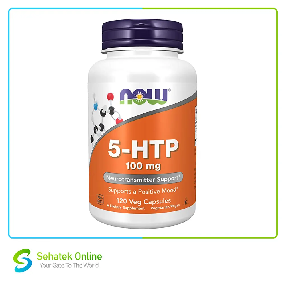 NOW 5-HTP 100mg 120Caps