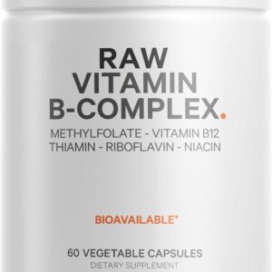 Codeage Raw , Vitamin B-Complex Supplement | 60 Capsules