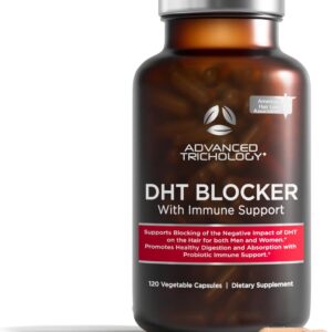 Advanced Trichology Hair Growth Supplement | DHT BLOCKER | 120 capsules