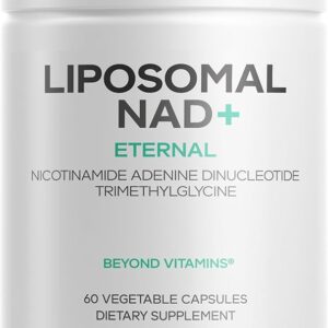 Codeage Liposomal NAD+ 500mg with Betaine | 60 Vegan Capsules