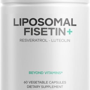Codeage Liposomal Fisetin+ 500mg Polyphenol Blend | 60 Vegan Capsules