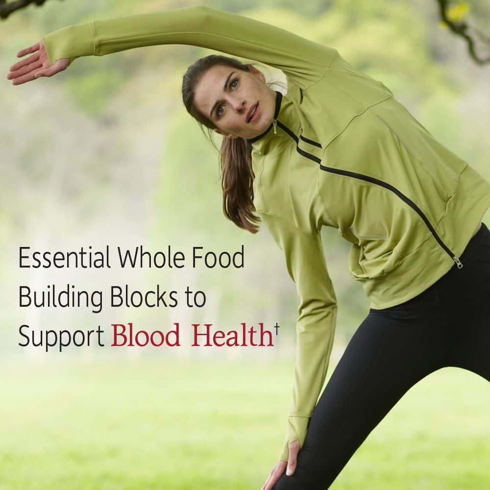 Garden of Life Vitamin Code Iron Supplement, Healthy Blood – 60 Vegan Capsules, 28g Iron, Vitamins B, C, Trace Minerals, Fruit Veggies & Probiotics, Iron Supplements for Women Energy & Anemia Support جاردن اوف لايف فيتامين كود لصحة الدم حديد وفيتامين ب وفيتامين سي ومعادن ومستخلص الفاكهه العضوية والبروبيوتك لدعم الطاقة ولعلاج فقر الدم 60 كبسولة نباتية - الصورة 8