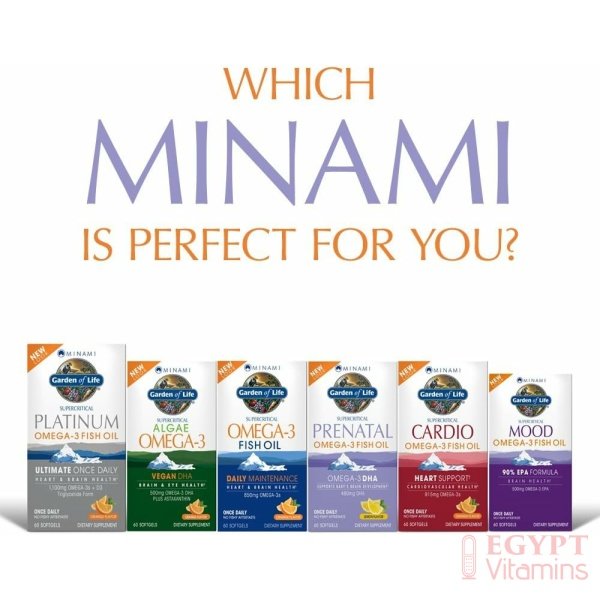 Garden of Life Prenatal DHA Omega 3 Fish Oil – Minami Natural Prenatal, 60 Softgels - الصورة 13
