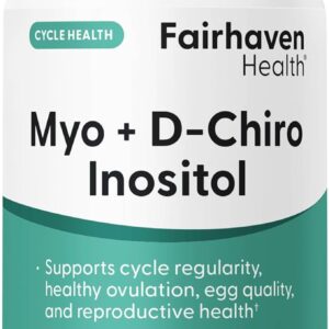 Fairhaven Health Myo-Inositol and D-Chiro Inositol | 240 Capsules