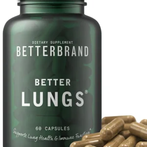 Betterbrand Breathe Well | Respiratory & Immune Support Supplement | 60 Capsules
