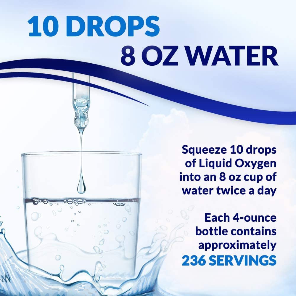 Dexterity Health Gotas de oxígeno líquido de 4 oz. Botella con gotero, vegana, totalmente natural y 100% estéril, mezcla patentada de compuestos ricos en oxígeno, gotas de oxígeno líquido estabilizadas - الصورة 6
