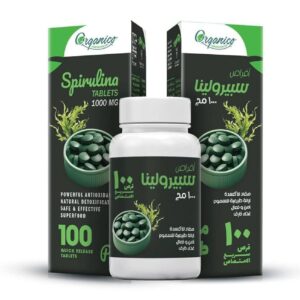 أقراص سبيرولينا Organico® | 100 tablet - spirulina 1000mg