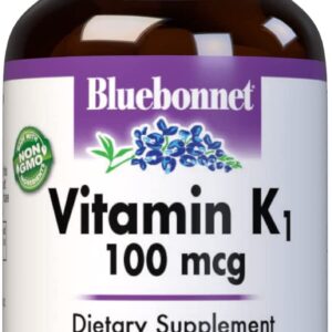 BlueBonnet Vitamin K1 Caplets, 100 Count