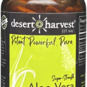 Desert Harvest Aloe Vera, 180 Capsules