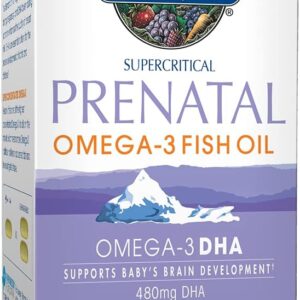 Garden of Life Prenatal DHA Omega 3 Fish Oil – Minami Natural Prenatal, 60 Softgels