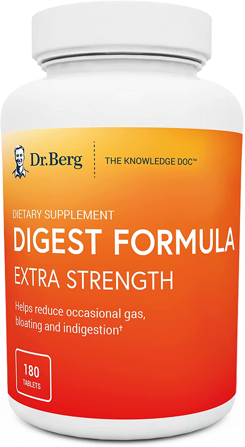 Dr. Berg Advanced Digestive Enzymes | 180 Tablets