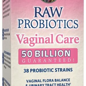 Garden of Life RAW Probiotics Vaginal Care 50 Billion CFU, 30 Capsules