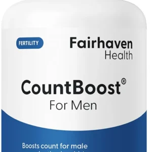 Fairhaven Health CountBoost for Men | Male Fertility & Count Support | 60 Capsules