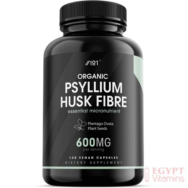 Alpha01 Organic Psyllium Husk Fibre – 600mg – Natural Prebiotic Fibre Supplement from Raw Plantago Ovata Seeds – Ispaghula Husk – Made in The UK – 120 Vegan Capsules ألياف قشور السيليوم العضوى ، 600 مجم ، بريبيوتيك الطبيعى من بذور بلانتاجو أوفاتا الخام وقشور إسباجولا ، 120 كبسولة نباتية - الصورة 10