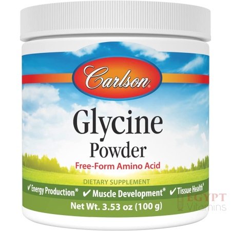 Carlson – Glycine Powder, 2000 mg Glycine, Amino Acid Powder, Energy Production, Muscle Development Powder, Glycine Supplement Powder, 3.53 oz (100 g)كارلسون جليسين بودر لانتاج الطاقة وبناء العضلات والانسجة ،100 جرام - الصورة 13