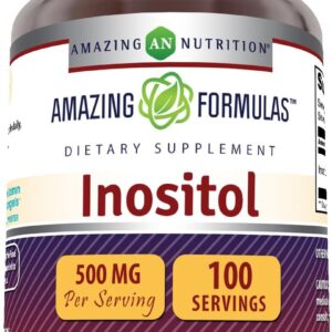 Amazing Formulas Inositol 1000 Mg | 120 Tablets