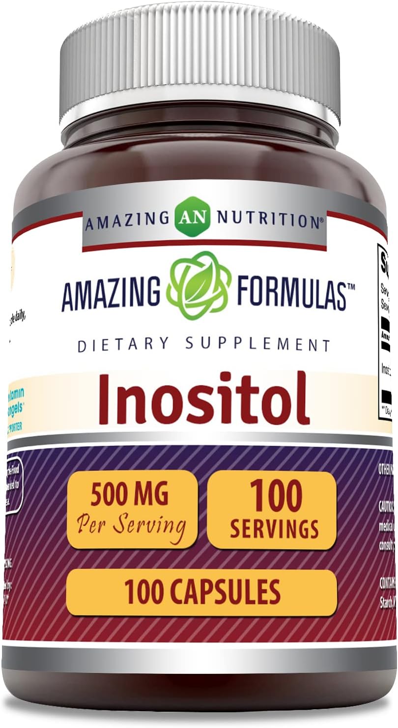 Amazing Formulas Inositol 1000 Mg | 120 Tablets