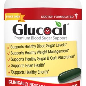 Glucocil Softgels with Berberine & Mulberry Leaf | 120 Softgels