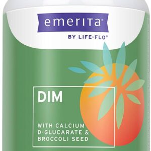 Emerita DIM Supplement with Calcium D-Glucarate | 60 VegCaps