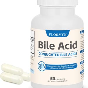Florvyn Conjugated Bile Acid 1000mg | 60 Capsules
