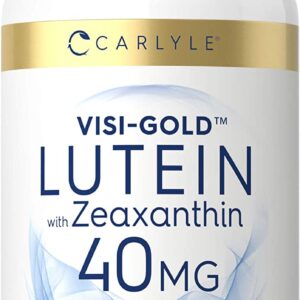 Carlyle Lutein and Zeaxanthin 40 mg 180 Softgels