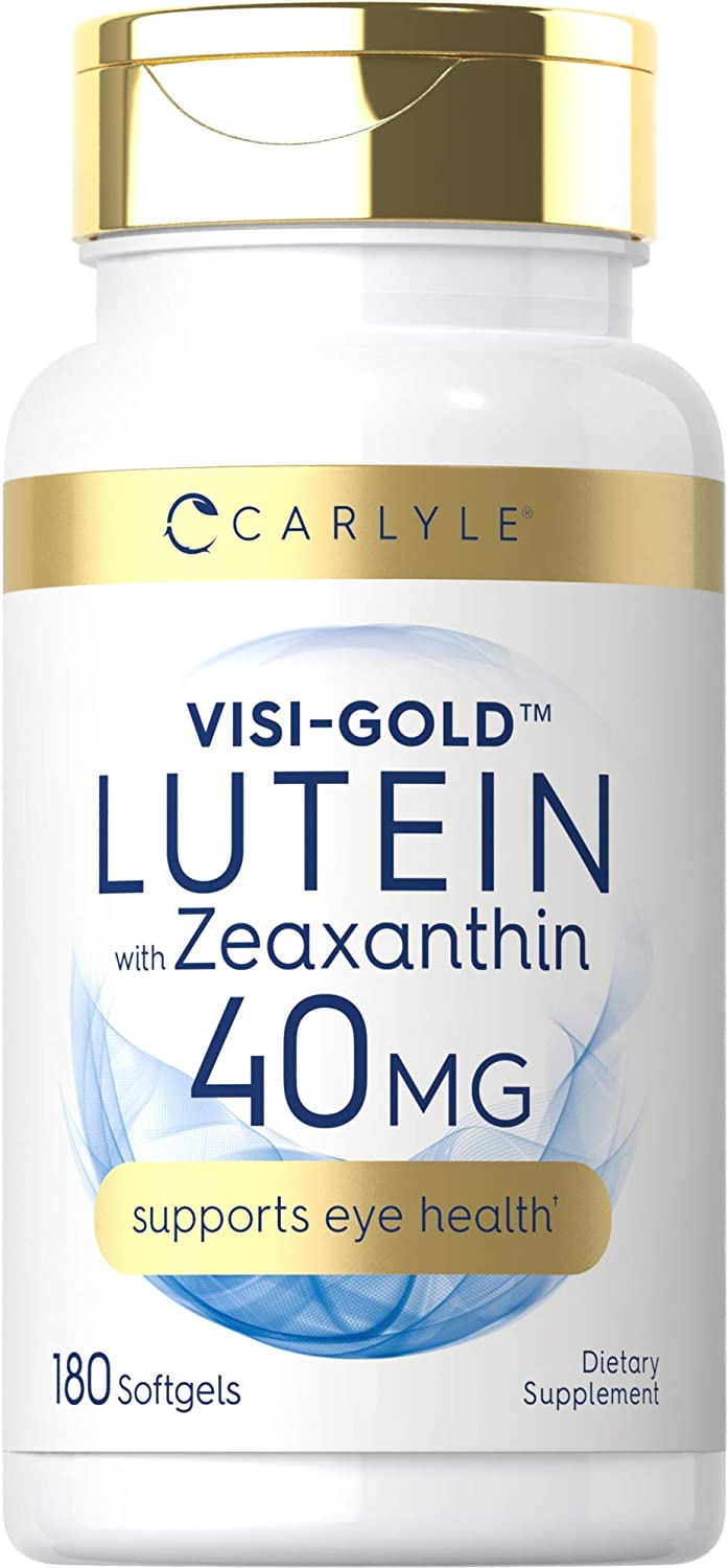 Carlyle Lutein and Zeaxanthin 40 mg 180 Softgels