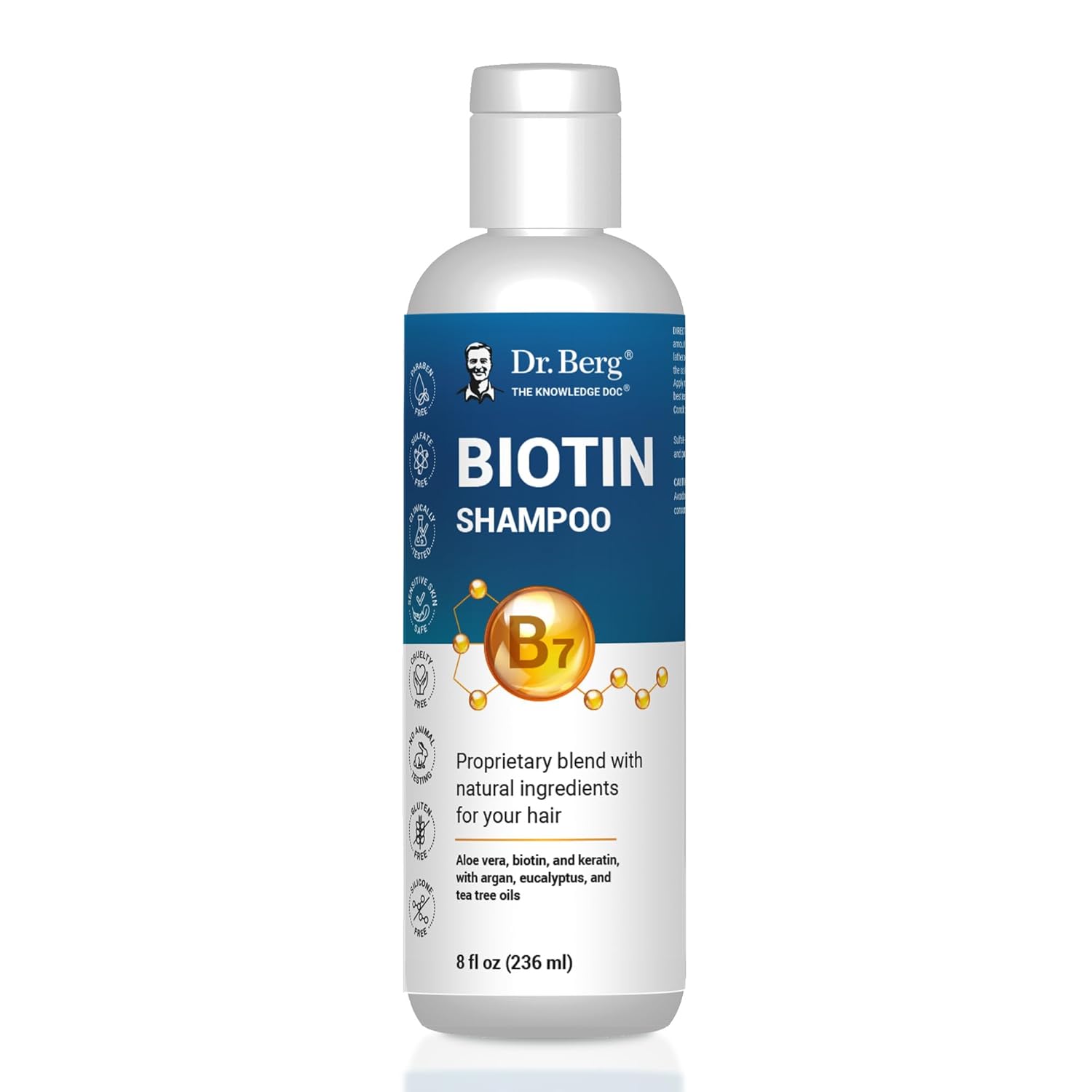 Dr Berg Biotin Shampoo Sulfate Free, 236 ml