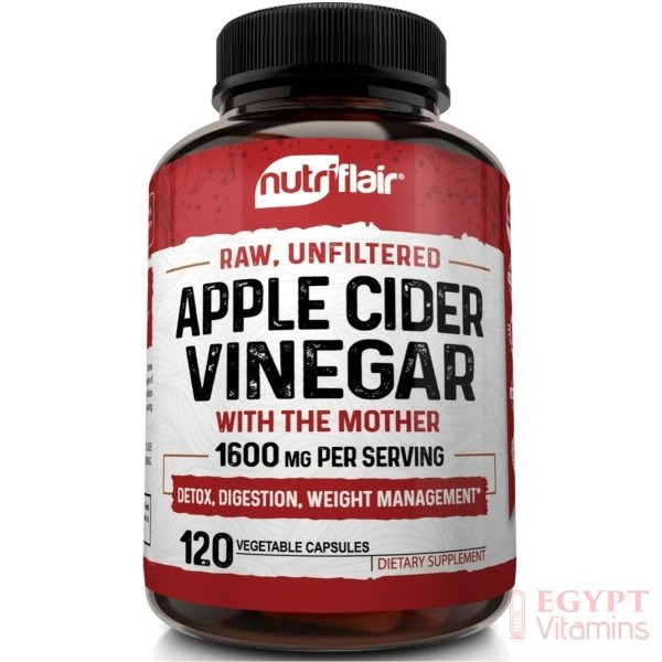 Apple Cider Vinegar Capsules with The Mother – 120 Vegan ACV Pills – Best Supplement for Healthy Weight Loss, Diet, Keto, Digestion, Detox, Immune – Powerful Cleanser & Appetite Suppressant Non-GMO - الصورة 18