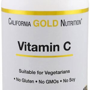 California Gold Nutrition Gold C Vitamin C – 1000mg – 240 Veggie Capsules