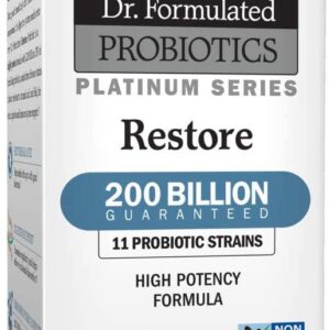 Garden of Life Dr. Formulated Probiotics Platinum Series Restore 200 Billion CFU, 28 Capsules