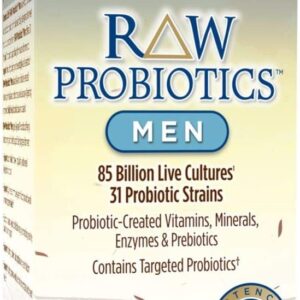 Garden of Life – RAW Probiotics Men – 90 Vegetarian Capsulesبروبيوتيك الخام للرجال ، 90 كبسولة نباتية