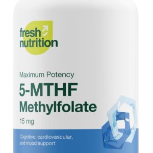 Fresh nutrition L Methylfolate 15mg | 60 Capsules